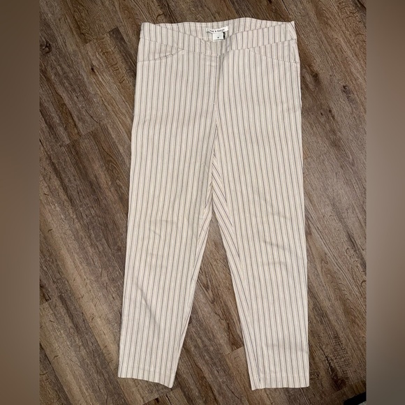 Pantaloni Casual Donna Zac & Rachel - A Caviglia, Gamba Dritta, Tasche Posteriori, Lavabili In Lavatrice